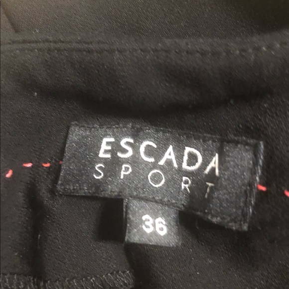 Escada black pants - Picture 2 of 6